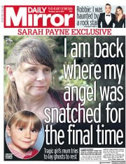 Daily Mirror (UK) Newspaper Front Page for 4 July 2019