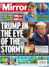 Daily Mirror (UK) Newspaper Front Page for 5 April 2023
