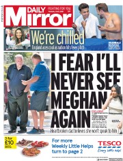 Daily Mirror (UK) Newspaper Front Page for 5 July 2018