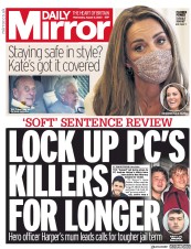 Daily Mirror (UK) Newspaper Front Page for 5 August 2020