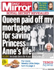 Daily Mirror (UK) Newspaper Front Page for 6 February 2020