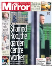 Daily Mirror (UK) Newspaper Front Page for 7 October 2017