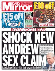 Daily Mirror (UK) Newspaper Front Page for 7 December 2019