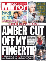 Daily Mirror (UK) Newspaper Front Page for 8 July 2020