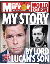 Daily Mirror (UK) Newspaper Front Page for 8 September 2012