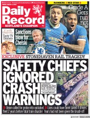 Daily Record (UK) Newspaper Front Page for 11 March 2022