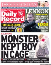 Daily Record (UK) Newspaper Front Page for 12 February 2021