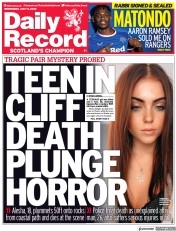 Daily Record (UK) Newspaper Front Page for 13 July 2022