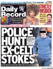 Daily Record front page for 17 September 2022
