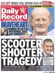 Daily Record (UK) Newspaper Front Page for 1 March 2023