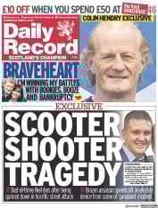 Daily Record (UK) Newspaper Front Page for 1 March 2023