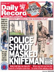 Daily Record (UK) Newspaper Front Page for 1 April 2022