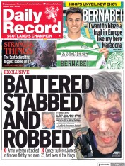 Daily Record (UK) Newspaper Front Page for 1 July 2022