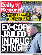 Daily Record (UK) Newspaper Front Page for 21 April 2021