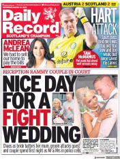 Daily Record (UK) Newspaper Front Page for 30 March 2022