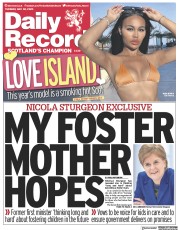 Daily Record (UK) Newspaper Front Page for 30 May 2023