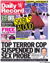 Daily Record (UK) Newspaper Front Page for 4 December 2021