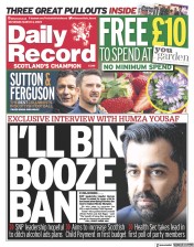 Daily Record front page for 4 March 2023