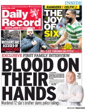 Daily Record (UK) Newspaper Front Page for 4 April 2022