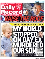 Daily Record (UK) Newspaper Front Page for 5 May 2022