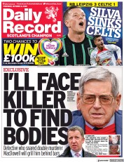 Daily Record (UK) Newspaper Front Page for 6 October 2022