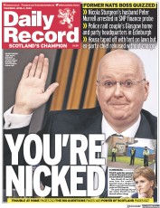 Daily Record (UK) Newspaper Front Page for 6 April 2023