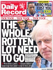 Daily Record (UK) Newspaper Front Page for 6 July 2022