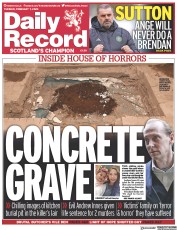 Daily Record (UK) Newspaper Front Page for 7 February 2023