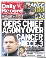 Daily Record (UK) Newspaper Front Page for 7 March 2023