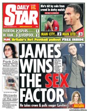 Daily Star (UK) Newspaper Front Page for 10 December 2012