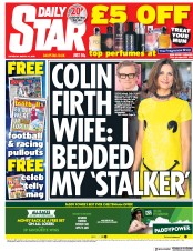 Daily Star (UK) Newspaper Front Page for 10 March 2018