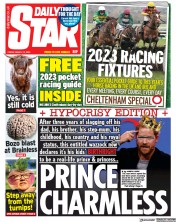 Daily Star (UK) Newspaper Front Page for 10 March 2023