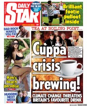 Daily Star (UK) Newspaper Front Page for 10 May 2021