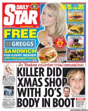 Daily Star (UK) Newspaper Front Page for 11 October 2011