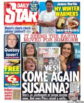 Daily Star (UK) Newspaper Front Page for 11 November 2020