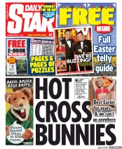 Daily Star (UK) Newspaper Front Page for 11 April 2020