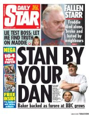 Daily Star (UK) Newspaper Front Page for 11 May 2019