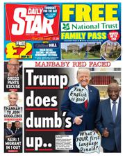 Daily Star front page for 11 July 2025