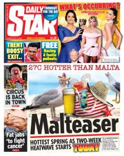 Daily Star front page for 12 May 2025