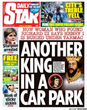 Daily Star (UK) Newspaper Front Page for 12 June 2023