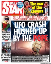 Daily Star (UK) Newspaper Front Page for 13 June 2023
