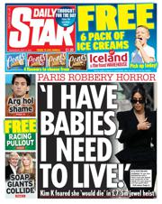 Daily Star front page for 14 May 2025