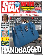 Daily Star (UK) Newspaper Front Page for 15 November 2023