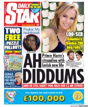 Daily Star (UK) Newspaper Front Page for 15 April 2020