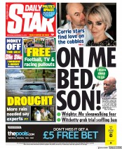 Daily Star (UK) Newspaper Front Page for 16 November 2019