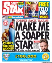 Daily Star (UK) Newspaper Front Page for 16 May 2020