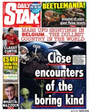 Daily Star front page for 16 May 2023