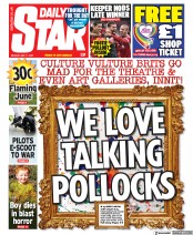 Daily Star (UK) Newspaper Front Page for 17 May 2021