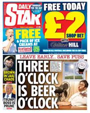 Daily Star front page for 17 May 2025