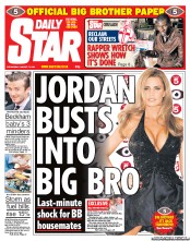 Daily Star Newspaper Front Page (UK) for 17 August 2011